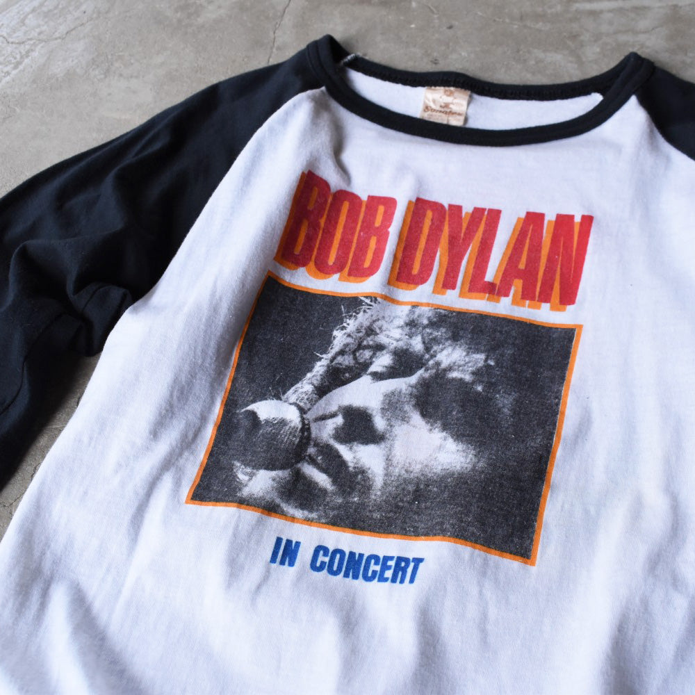 Bob Dylan “IN CONCERT” ラグランスリーブ ロックTシャツ 251125H