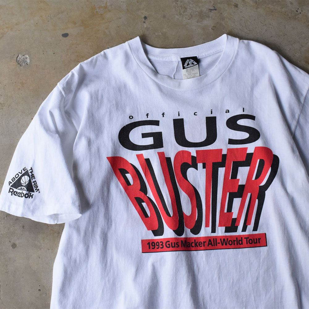 90’s Reebok/ABOVE THE RIM “Gus Macker All-World Tour” バスケ Tシャツ USA製 250610