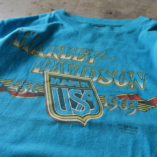 90’s Harley-Davidson 両面プリント Tシャツ USA製 230430H