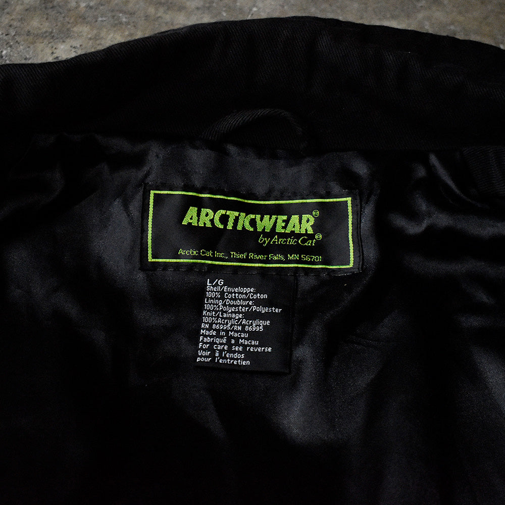90's ARCTICWEAR コットン レーシングジャケット 231119H