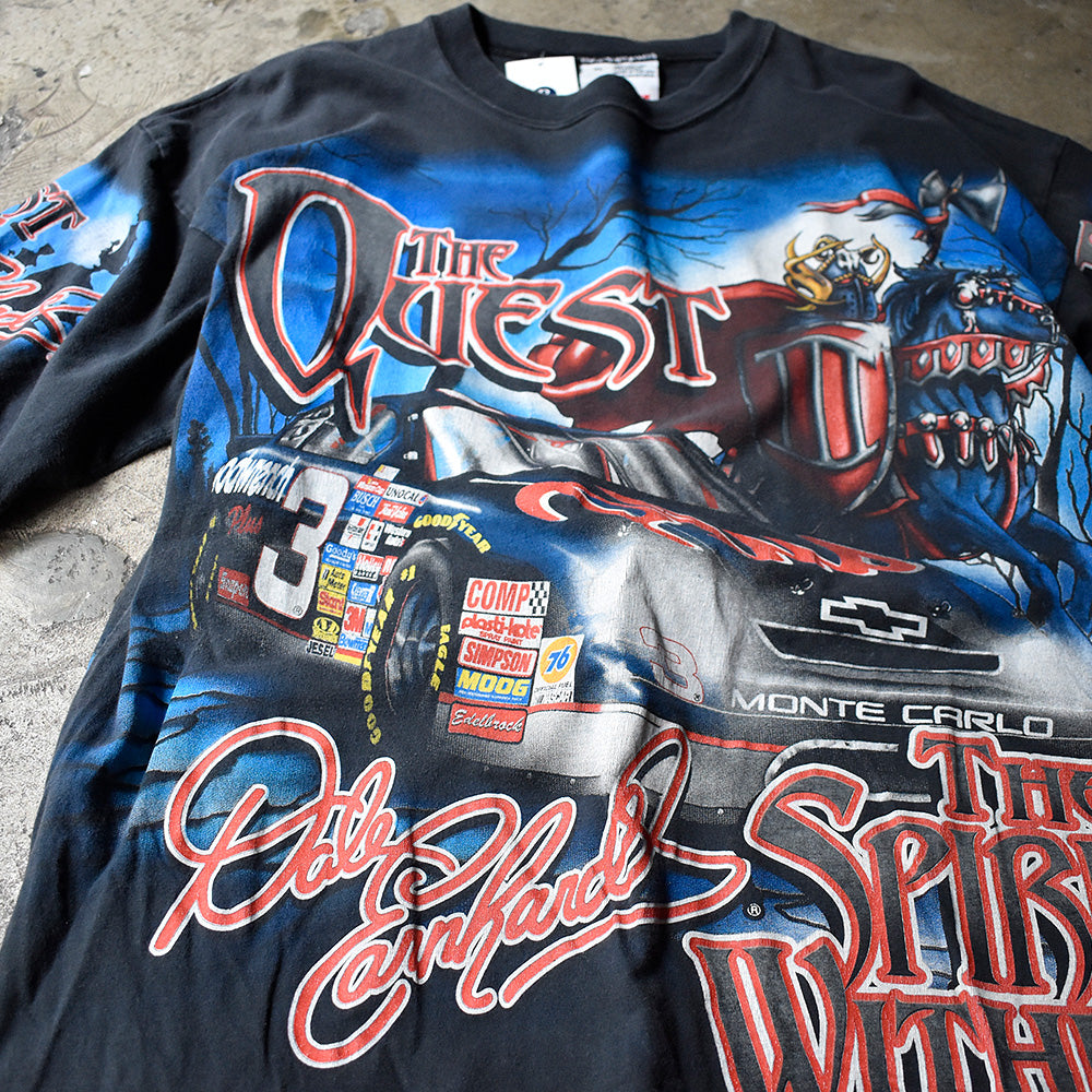 90's AOP！ CHASE authentics レーシング Tシャツ USA製 240615H