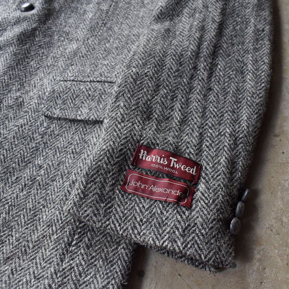 80’s John Alexander “Harris Tweed” テーラードジャケット NOS 251021H