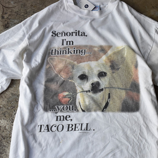 90s Taco Bell “タコベル・チワワ“ 企業 Tシャツ USA製 250821H