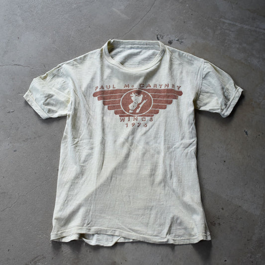 70’s Paul McCartney & Wings “Wings Over America” Tour ロック Tシャツ 250916