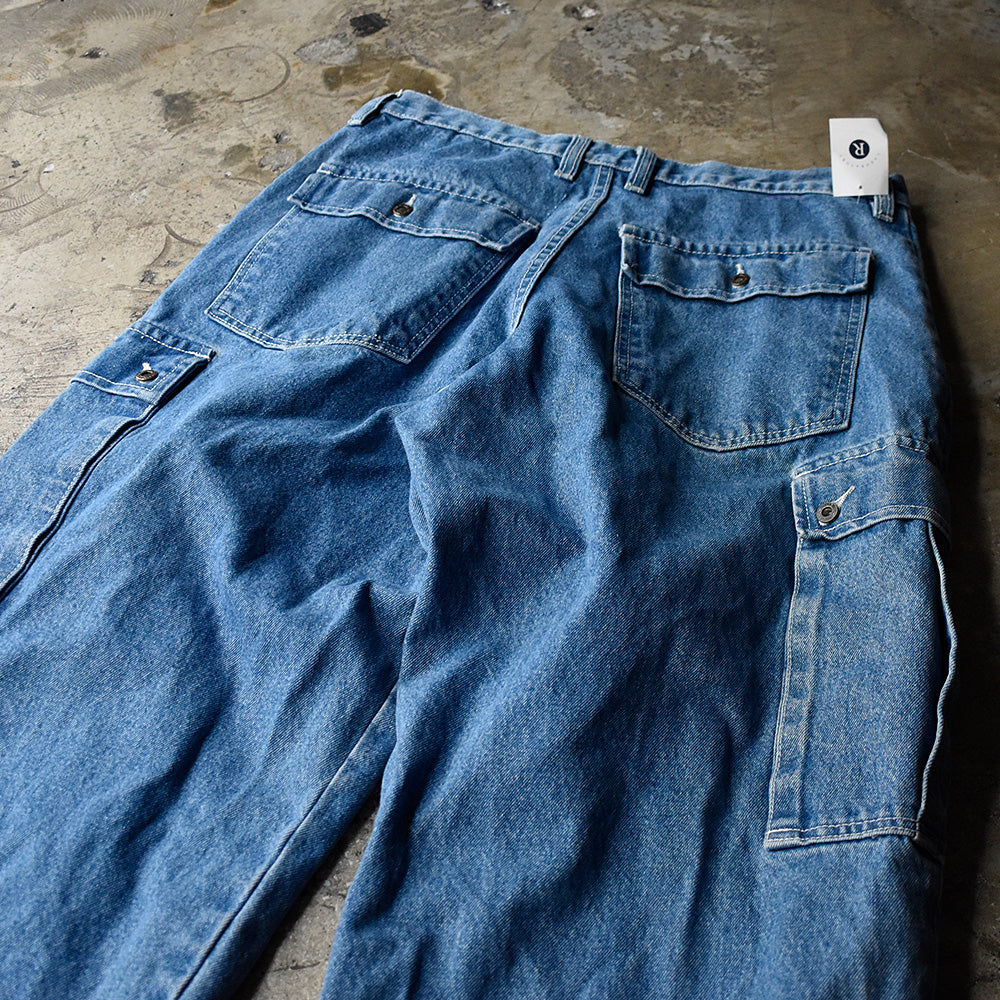90's JORDACHE デニムカーゴパンツ 231220H