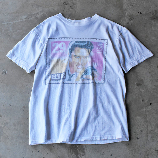 90’s ELVIS PRESLEY “29-cent stamp” 記念切手 Tシャツ USA製 250801