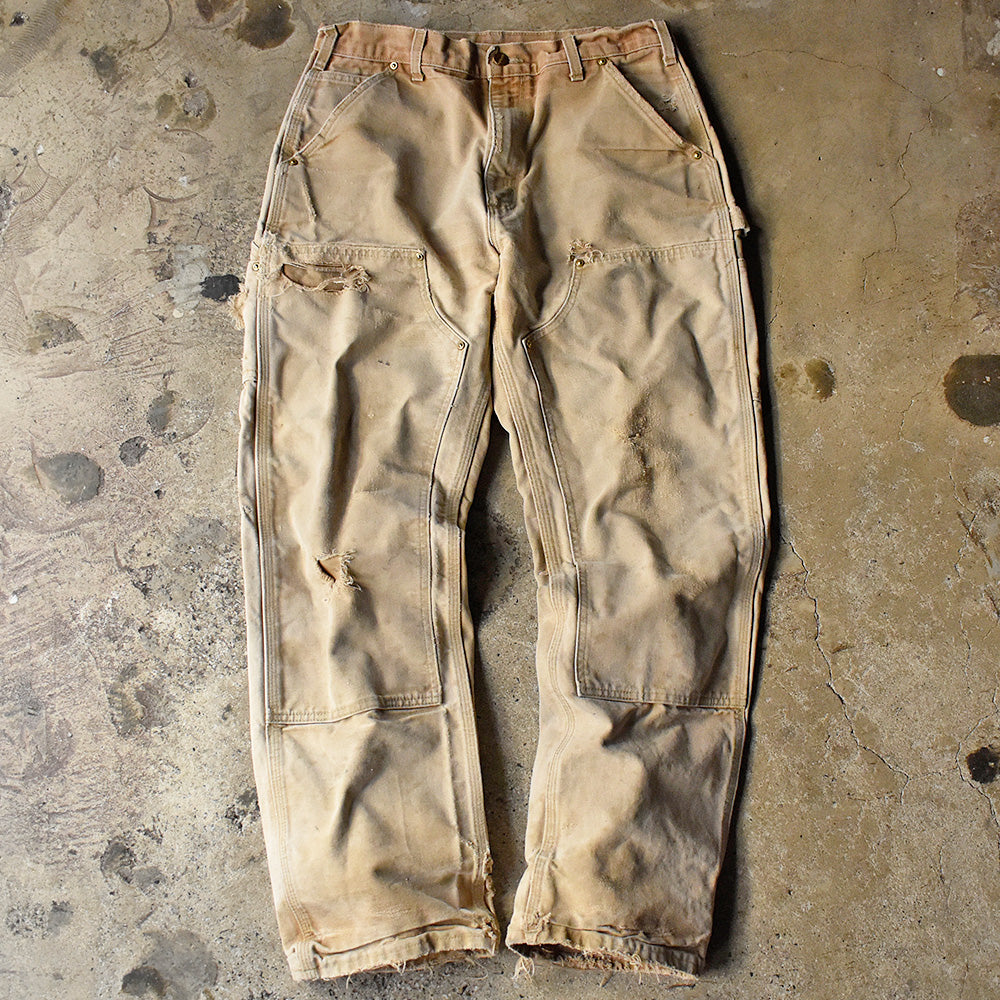 Y2K ダメージ！ Carhartt ダブルニー ダック ペインターパンツ USA製 240214H