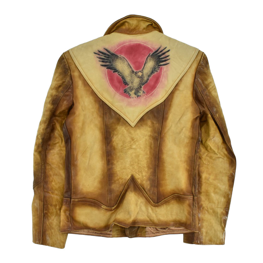 70's Collection D'Artisan ヒッピー レザージャケット 260123H