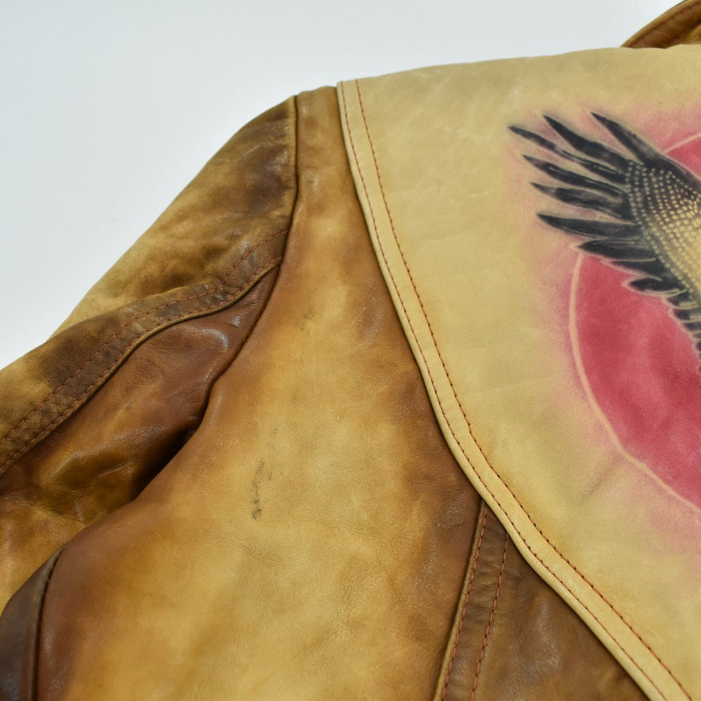 70's Collection D'Artisan ヒッピー レザージャケット 260123H