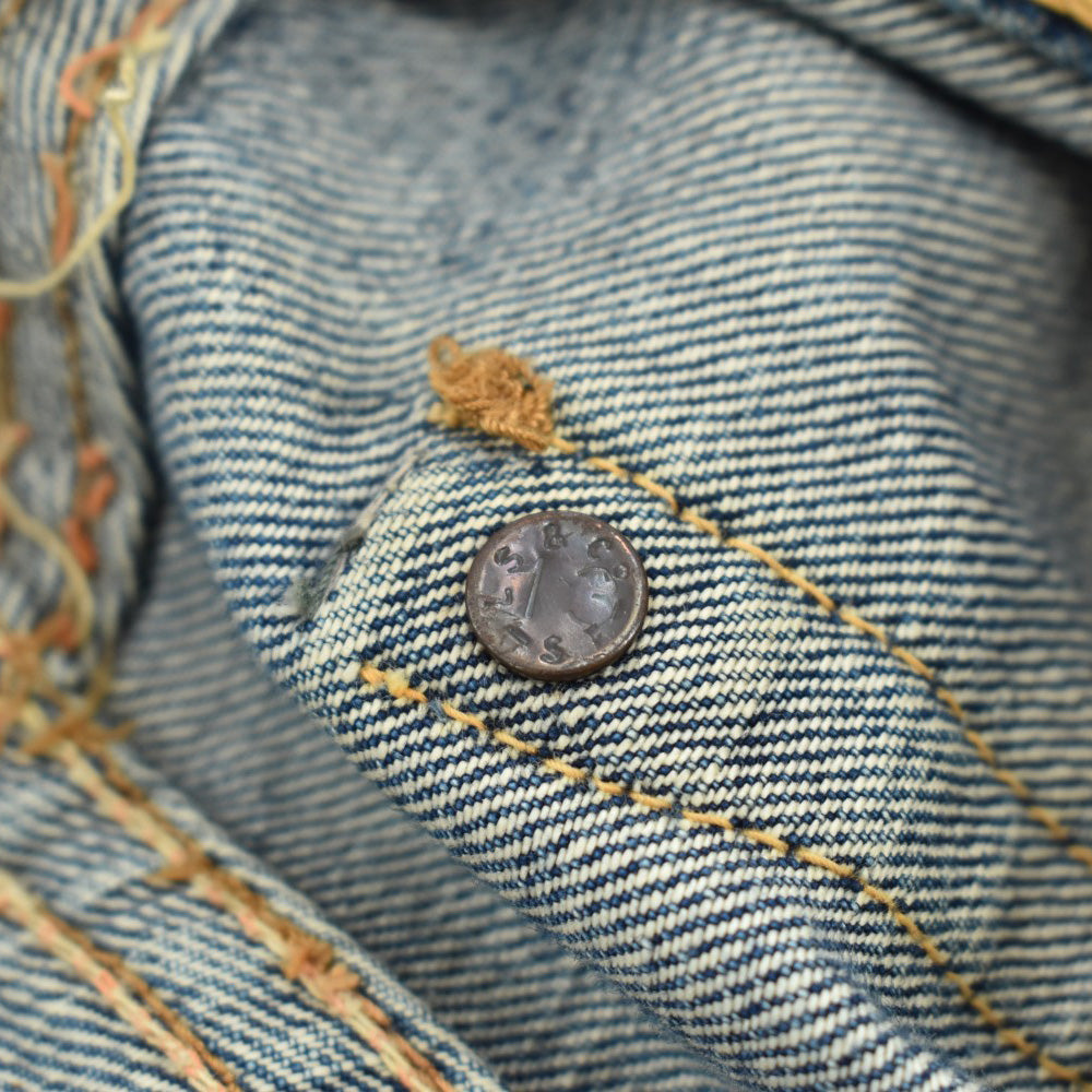 50's Levi's 501XX "47 MODEL" 片面 レザーパッチ デニムパンツ 260612H831