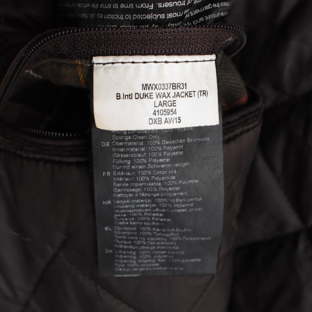 Barbour International “DUKE” オイルドジャケット  251114H