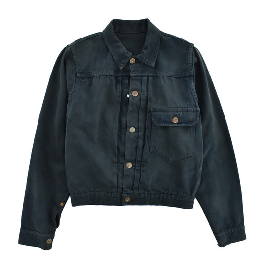 50's Levi's 506XX 1st ブラック後染め デニムジャケット 260612H831
