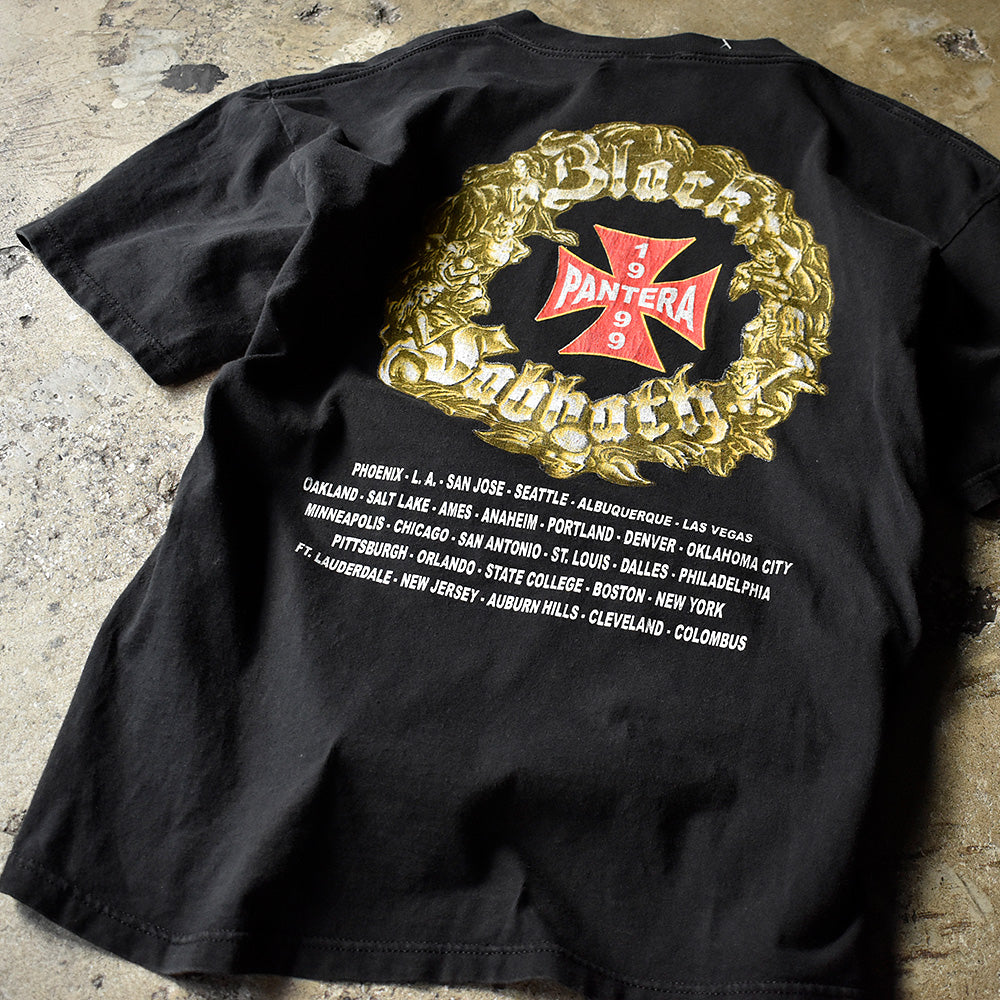 90’s BLACK SABBATH×PANTERA “Reunion” Tour Tシャツ 241202H