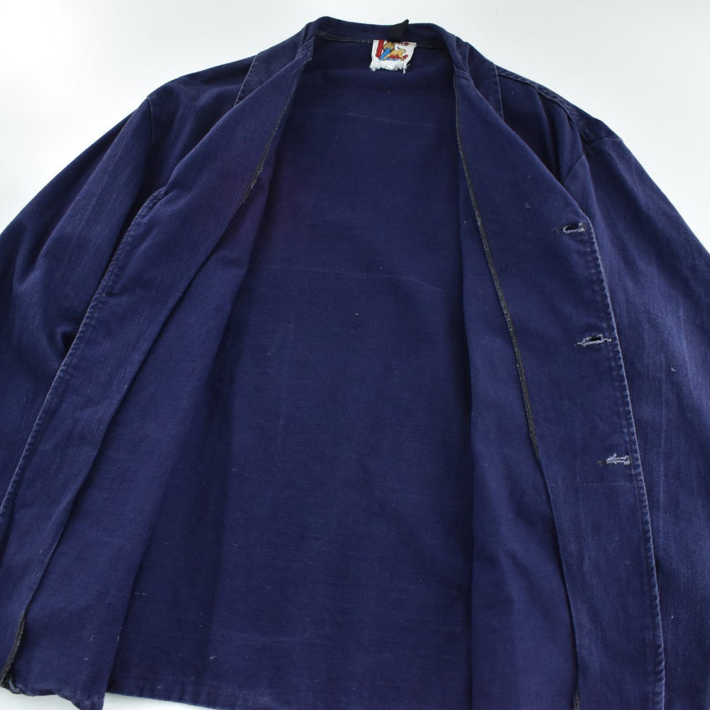 60年代 LYBRO ライブロ ワークジャケット カバーオール ネイビー