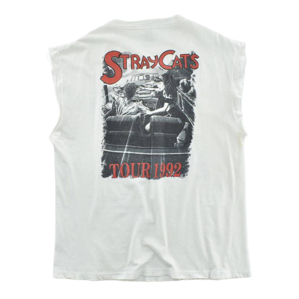 90's Stray Cats "Stray Cats Stories" カットオフ  ロカビリー ロックTシャツ260929H