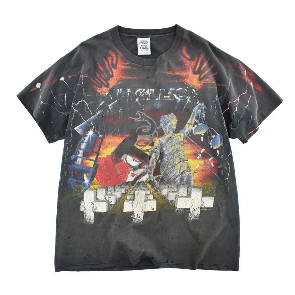 90's Metallica AOP ヘヴィメタル ロックTシャツ 260714HFK2