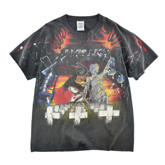 90's Metallica AOP ヘヴィメタル ロックTシャツ 260714HFK2