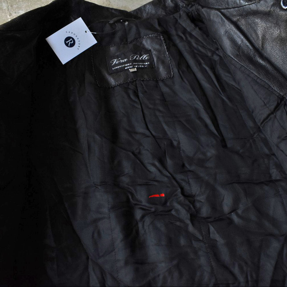 Vera Pelle アートペイント レザーコート 251125H