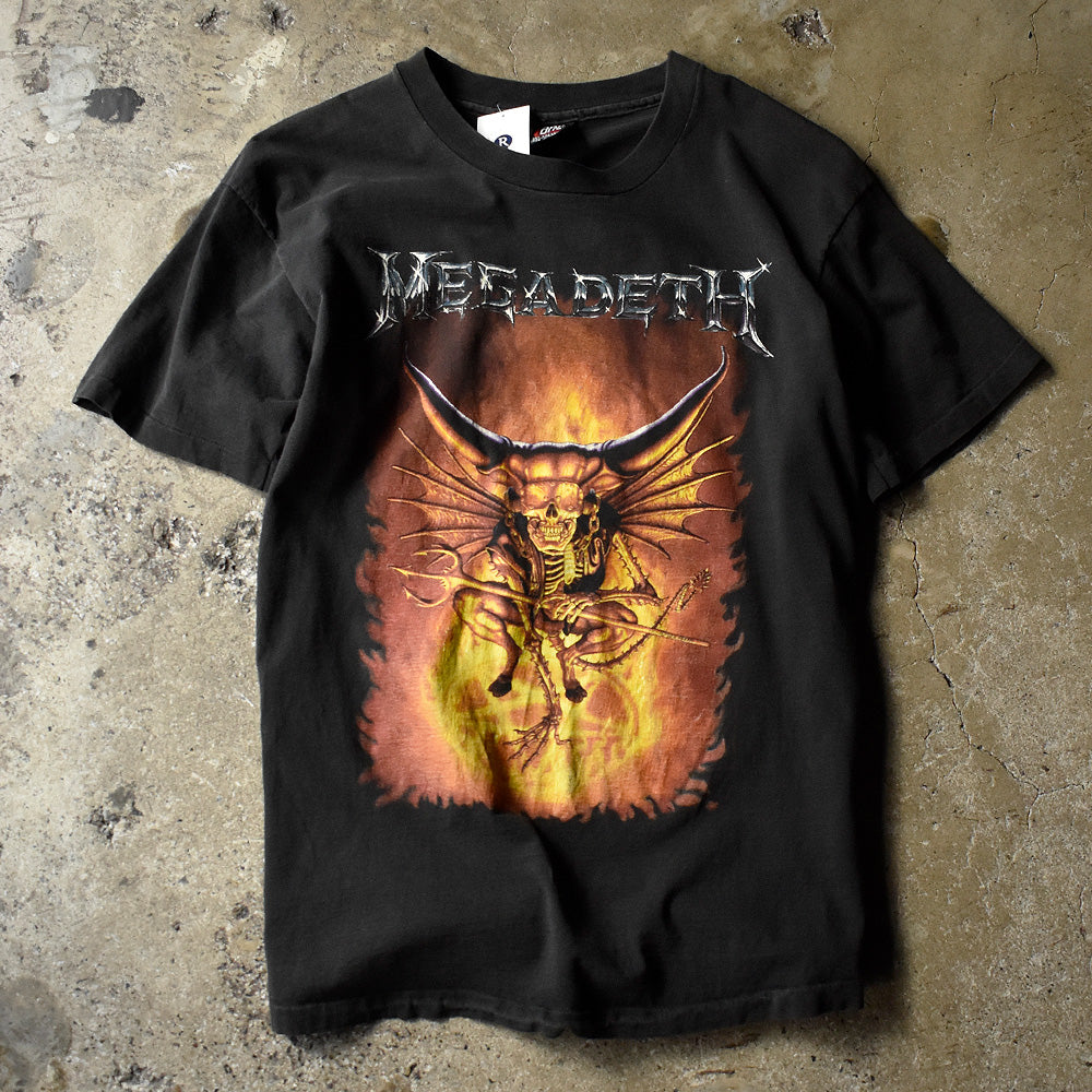 90's MEGADETH “Countdown to Extinction” Tour Art by Ed Repka Tシャツ 241202H