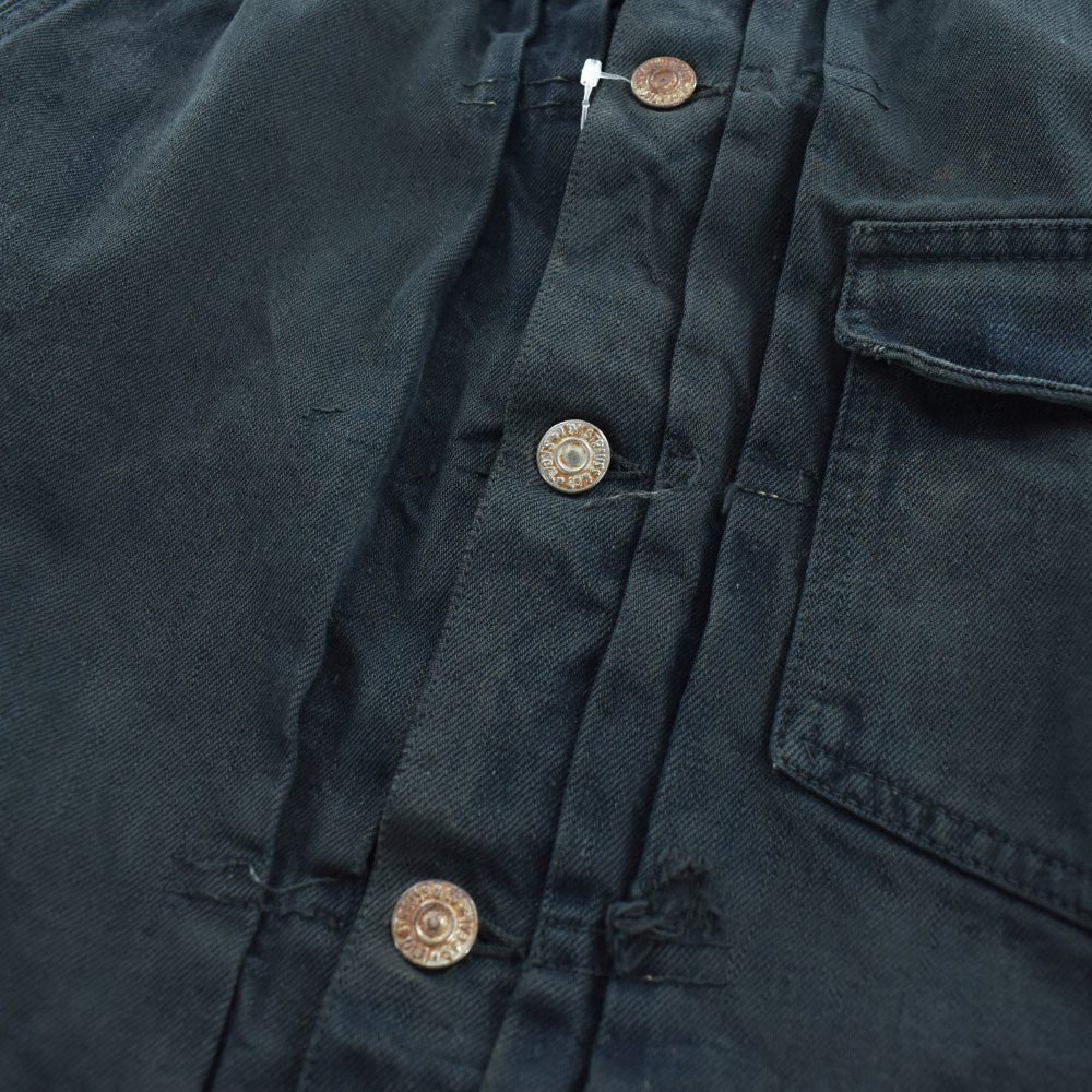 50's Levi's 506XX 1st ブラック後染め デニムジャケット 260612H831