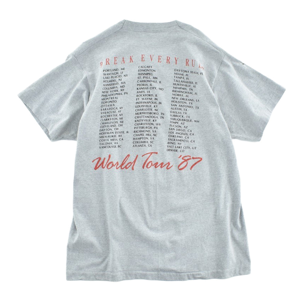 80’s Tina Turner “Break Every Rule” World Tour Tシャツ 260602H