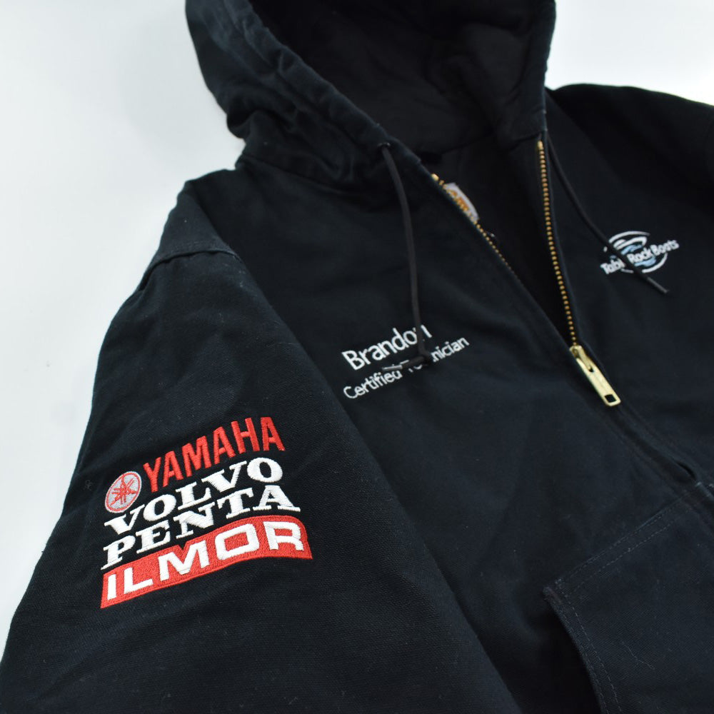 Carhartt J140 "Table Rock Boats" 企業刺繍 アクティブジャケット 黒 USA製 261023H
