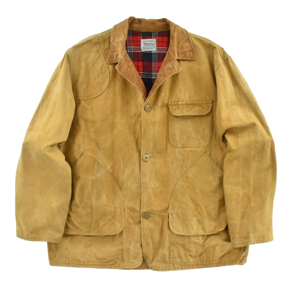 60’s Western Field ウエスタンフィールド Montgomery Ward ハンティングジャケット タン ダック コーデュロイ襟