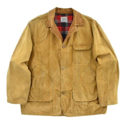 60’s Western Field ウエスタンフィールド Montgomery Ward ハンティングジャケット タン ダック コーデュロイ襟