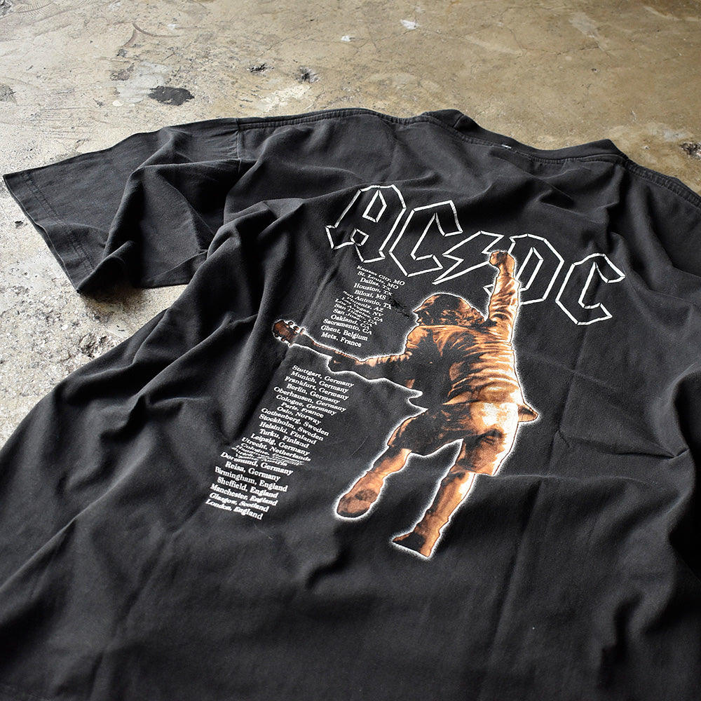 Y2K AC/DC “Stiff Upper Lip“ Tour Tシャツ 240727H