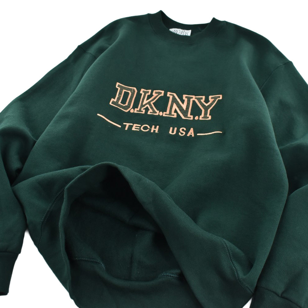 90's N.O.S. DKNY TECH USA ロゴスウェット 260602H