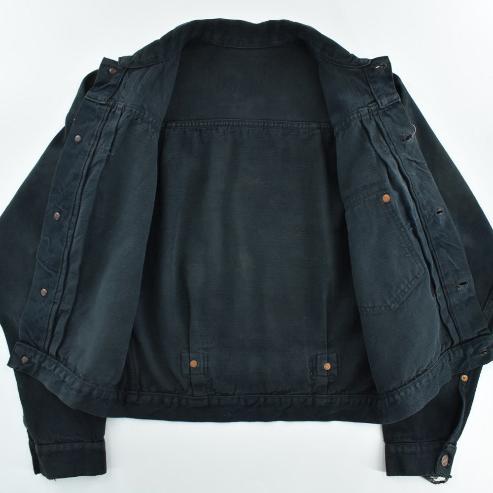 50's Levi's 506XX 1st ブラック後染め デニムジャケット 260612H831