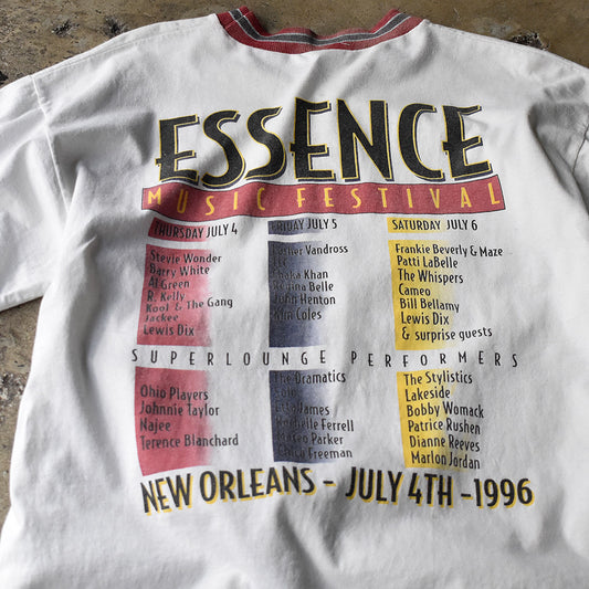 90's “Essence Music Festival 1996” Tシャツ 240229H
