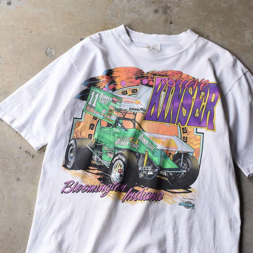 90’s ARIZONA “Steve Kinser” レーシングプリント Tシャツ USA製 250529