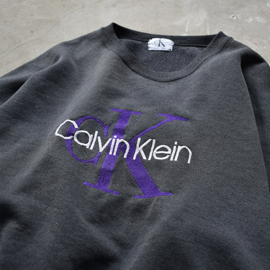 90’s ブートレグ Calvin Klein 刺繍ロゴ スウェット 231115