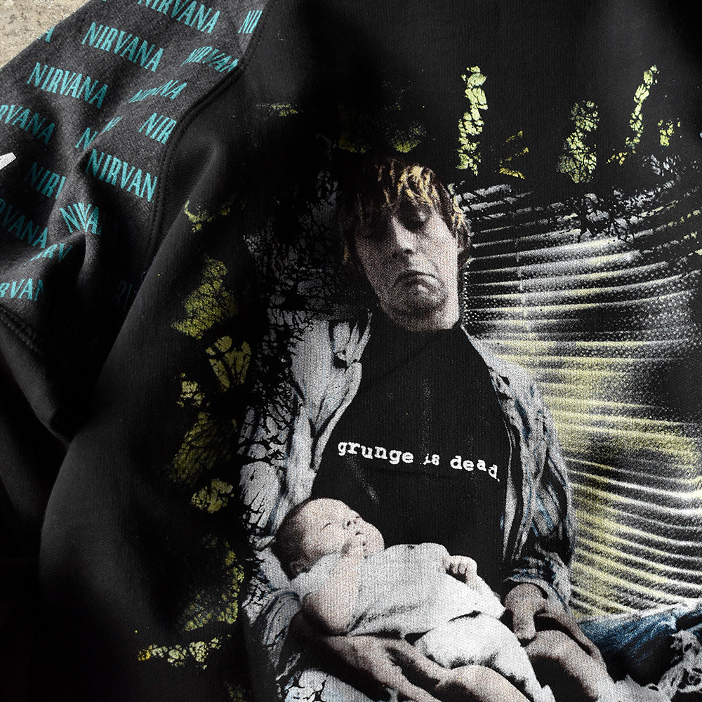 90's デッドストック！ NIRVANA "Nevermind" スウェット Euro製 250219H