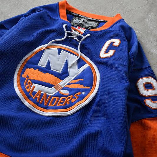 Y2K Reebok “NHL New York Islanders” アイスホッケー ゲームシャツ 231018
