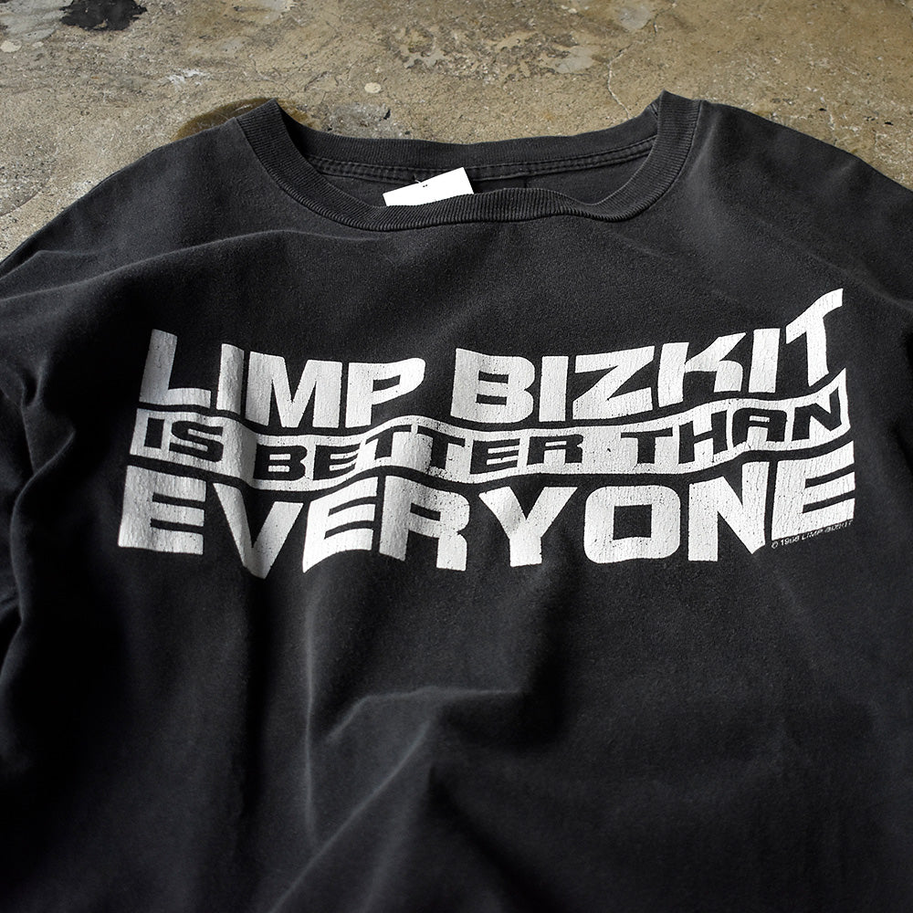 90's Limp Bizkit “IS BETTER THAN EVERYONE” Tシャツ 250110H