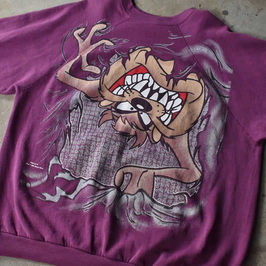 90's Looney Tunes/ルーニー・テューンズ ”TAZ” スウェット 230614