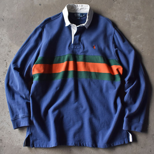 90's Polo Ralph Lauren ラグビージャージ ラグビーシャツ 240327 S2075