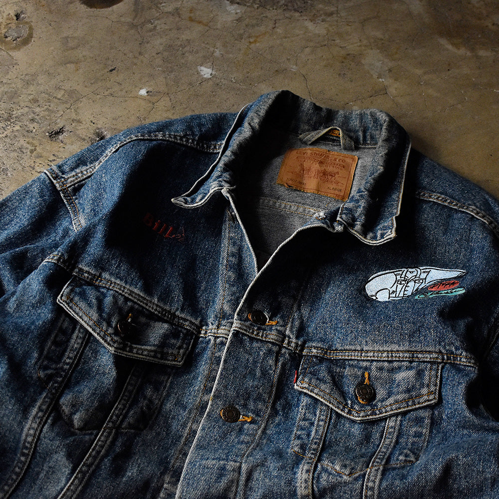 90's Levi's 70507-4890 刺繡！ デニムジャケット USA製 231028H