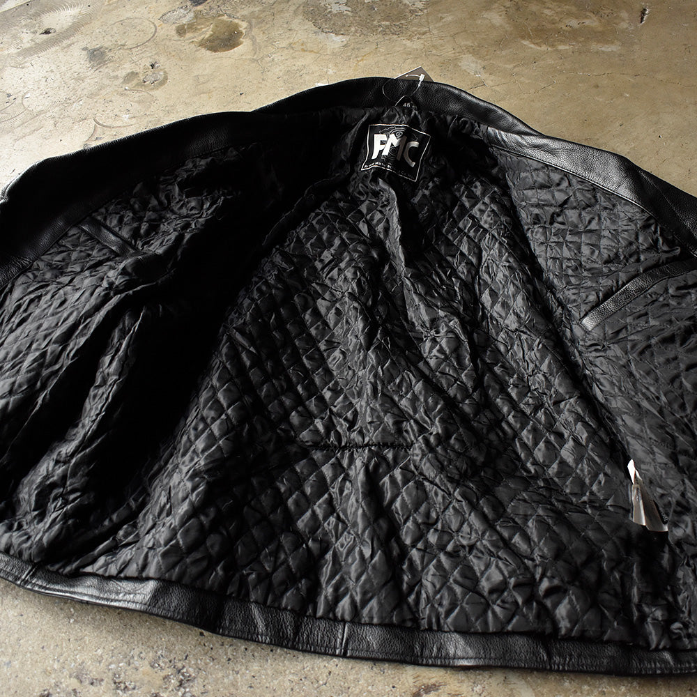 Y2K FMC ライダース レザージャケット 46size 240321H