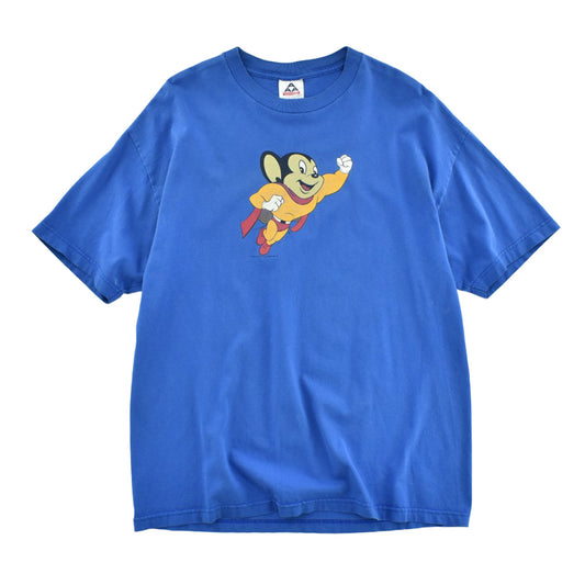 Y2K Mighty Mouse キャラクターTシャツ 260717H