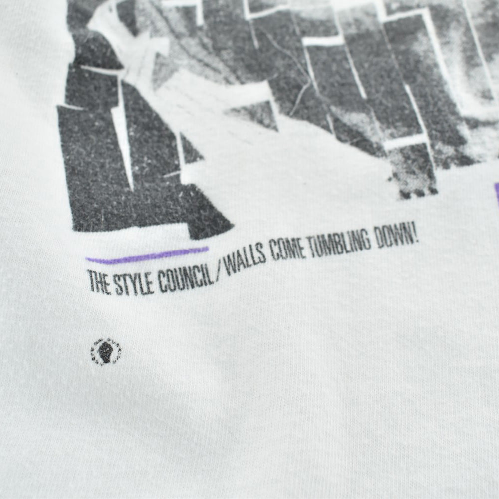 80's The Style Council "Walls Come Tumbling Down!" ロックTシャツ 260605H