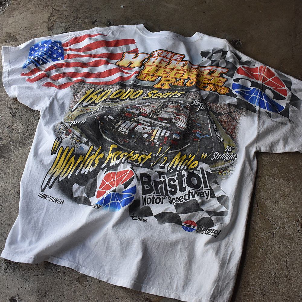 90's　AOP！　CHASE authentics　Racing Tee　230710H