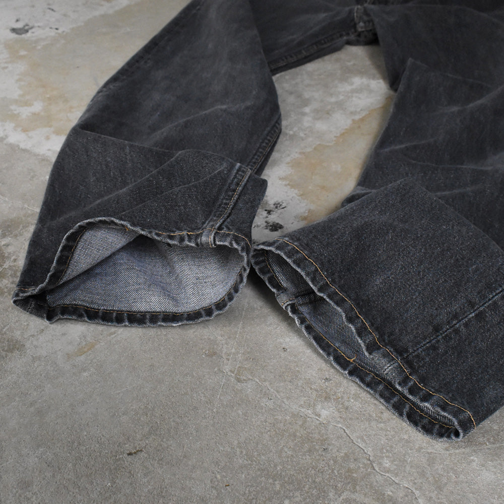 90’s Levi's 501 先染めブラック デニムパンツ USA製 250613H