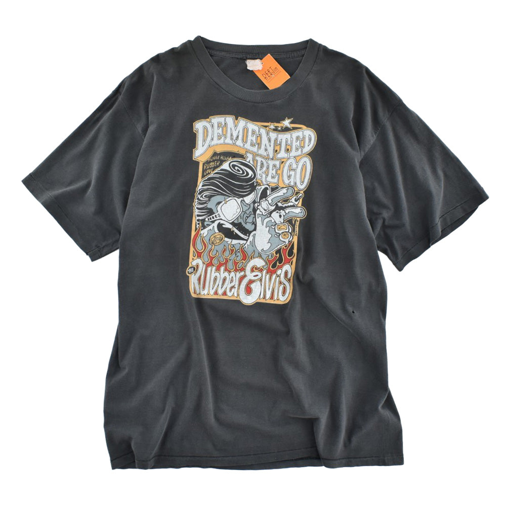 90's Demented Are Go "The Rubber Elvis" サイコビリー ロックTシャツ 260602H