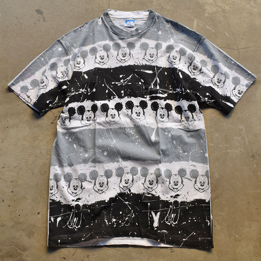 80’s Disney AOP! “Mickey Mouse” Tシャツ USA製 230921