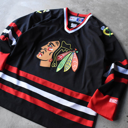 CCM “NHL Chicago Blackhawks“ ホッケーシャツ 250430H