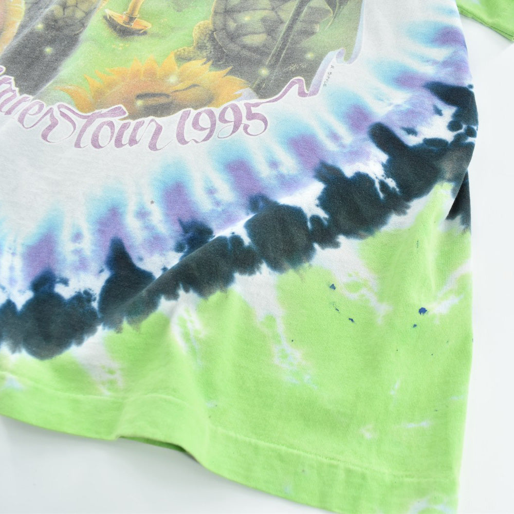 90's Liquid Blue Grateful Dead "Terrapin Sunflower" Summer Tour 1995 タイダイ ロックT 260714H
