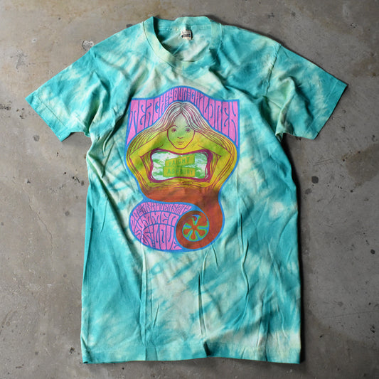 80's “20th ANNIVERSARY SUMMER OF LOVE” ヒッピー タイダイ Tシャツ 240811